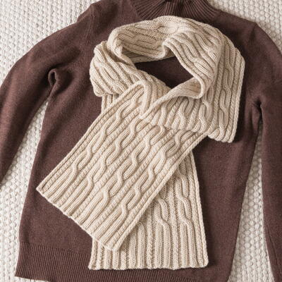 Ceramic Art Scarf