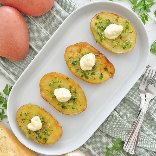 Spanish “helmet” Garlic Potatoes | The Famous Cascos De Patatas