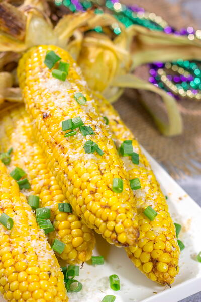 Grilled Cajun Corn