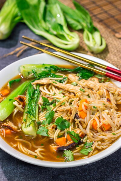Chinese Chicken Noodle Soup