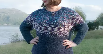 Crochet Gradvis Sweater – Free Crochet Pattern