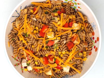 Tex-mex Chicken Pasta Salad