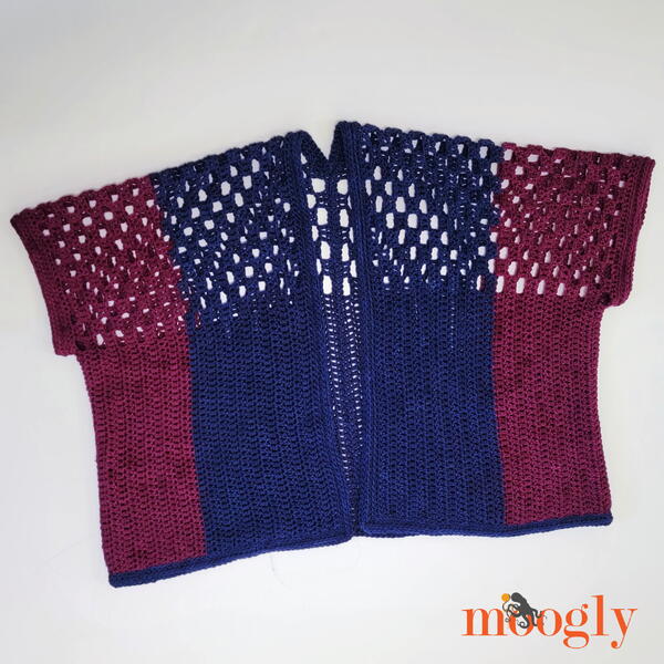 September Skies Crochet Cardigan