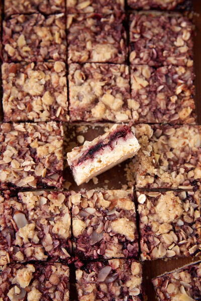 Cherry Streusel Bars With Frozen Cherries