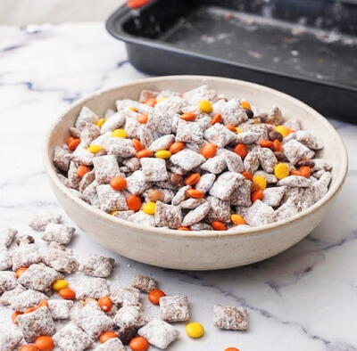 Pumpkin Spice Puppy Chow