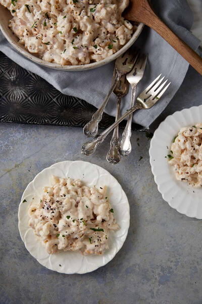 Creamy Macaroni Salad Recipe With Cheese