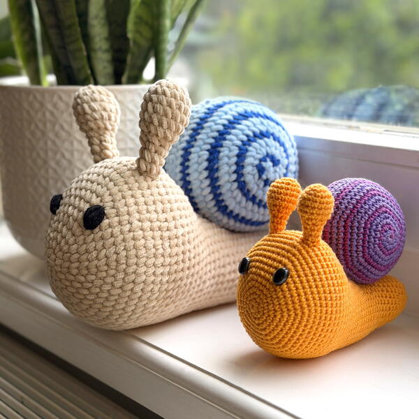 Suzan The Snail Crochet Pattern