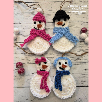 Snowman Family Ornaments