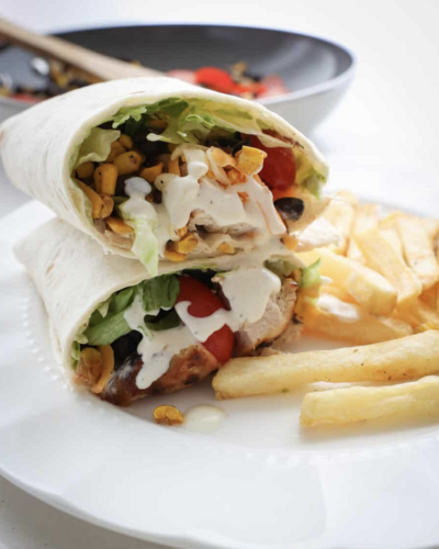 Grilled Chicken Wraps