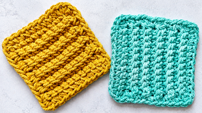 Cozy Autumn Crochet Trivet In Cotton Macrame Cord