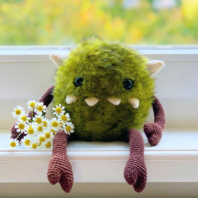 Harry The Monster Amigurumi Crochet Pattern