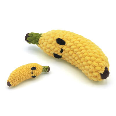 Banana Amigurumi Crochet Pattern