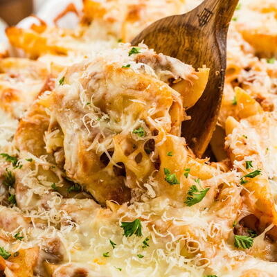 Baked Mostaccioli