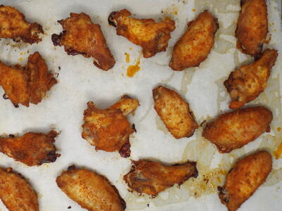 Smoky Oven Baked Chicken Wings With Crispy Skin