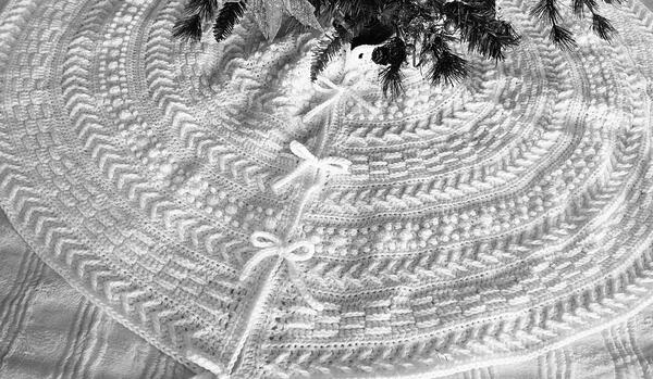 Cabin In The Woods Christmas Tree Skirt