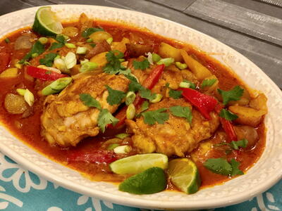 One Pot Curry Chicken With Potatoes