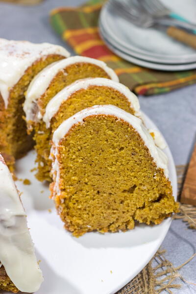 Pumpkin Spice Pound Cake
