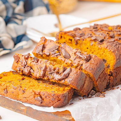 Chocolate Chunk Pumpkin Bread