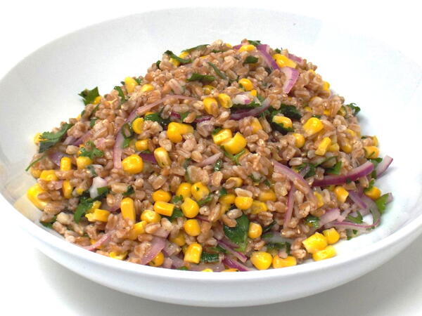 Farro Corn Salad