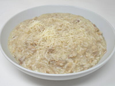 Chicken And Asiago Risotto