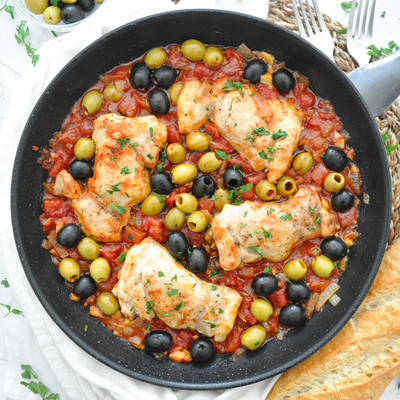 Spanish Chicken With Tomatoes & Olives | Quick & Easy One-pot Recipe