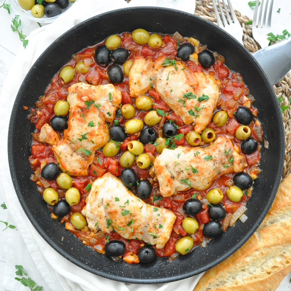 Spanish Chicken With Tomatoes & Olives | Quick & Easy One-pot Recipe