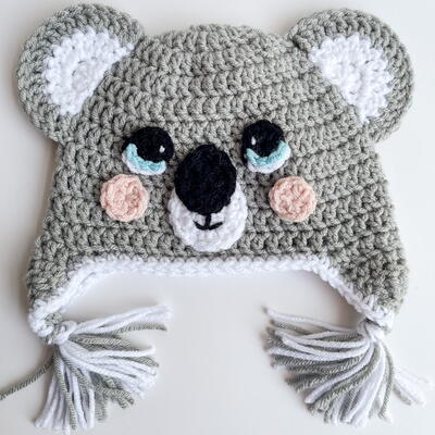 Koala Earflap Hat