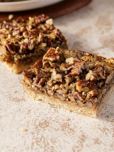 Gluten-free Pecan Pie Bars