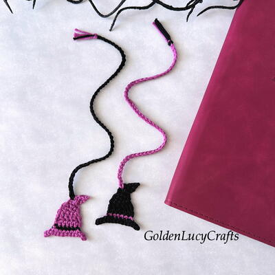 Witch Hat Halloween Bookmark