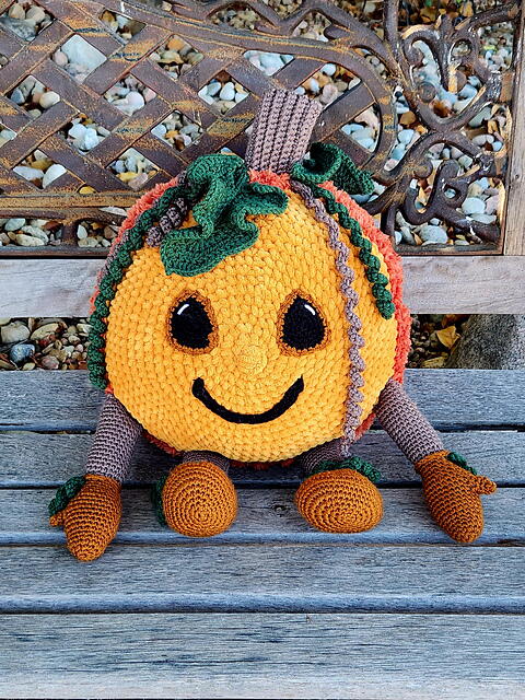 Pumpkin Pal Pluffy Pillow