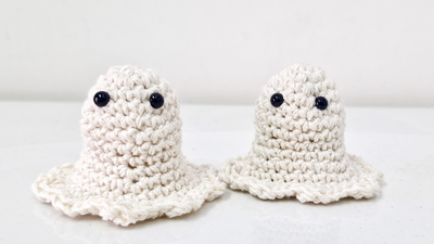 Easy Crochet Ghost Pattern For Halloween Decor